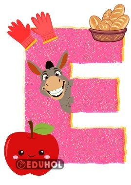 E e sesi harf kostümü