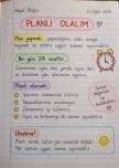 Planlı Olalım defter notu