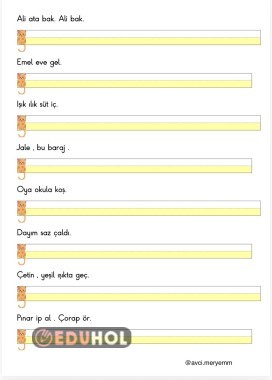 İlkokul Fişlerimiz (Nostalji)