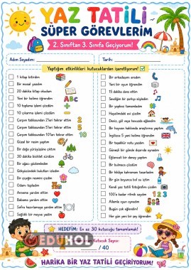 2. SINIFTAN 3. SINIFA GEÇİŞ ETKİNLİKLERİ