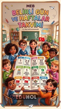 2026 - 2027 BELİRLİ GÜN VE HAFTALAR MEB