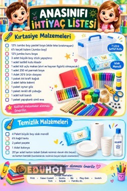 İhtiyaç listesi