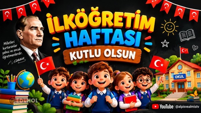 İLKÖĞRETİM HAFTASI - AKILLI TAHTA PANO