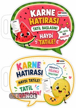 KARNE HATIRASI PANKARTLAR