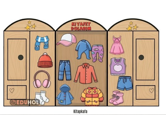 Kıyafet dolabım etkinliği