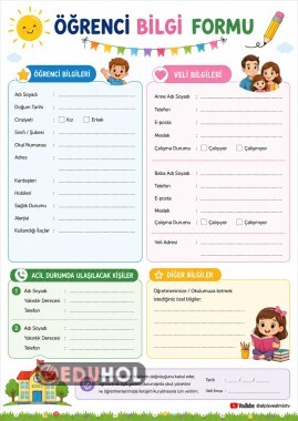 ÖĞRENCİ BİLGİ FORMU