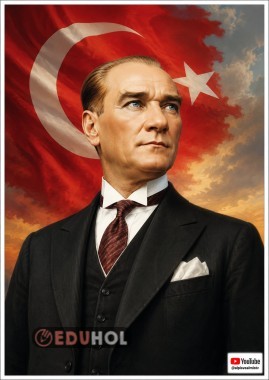 Öğretmen Dosyası için Atatürk Portresi