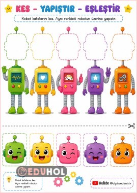 Robotlar Duygu ve Renk Eşleştirme