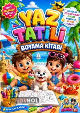 YAZ TATİLİ BOYAMA KİTABI