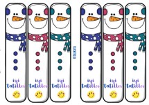 Karne hediyesi kitap ayracı