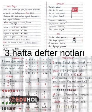 3. HAFTA DEFTER NOTLARI