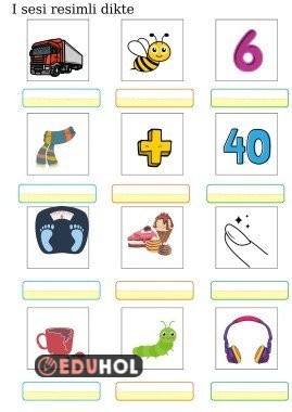 ı sesi dikte