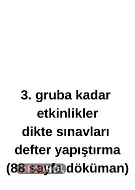 ilk 3 grup dökümanlar