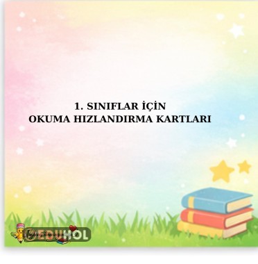 Okumayı hızlandırma kartları