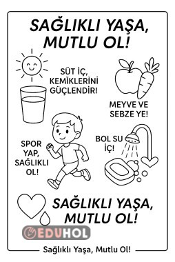 sağlıklı yaşa mutlu ol