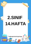 14. HAFTA ETKİNLİKLERİ