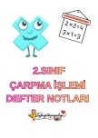 Çarma işlemi defter notları