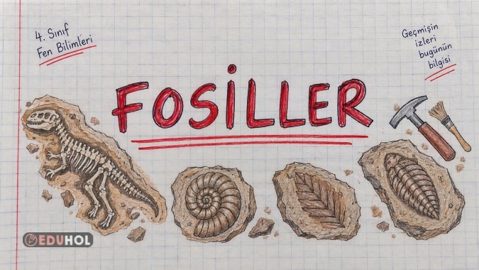 🦖 Fosiller: Geçmişten Günümüze İzler! 🪨🔎