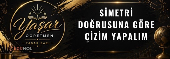 Simetri Doğrusuna Göre Şekil Tamamlama