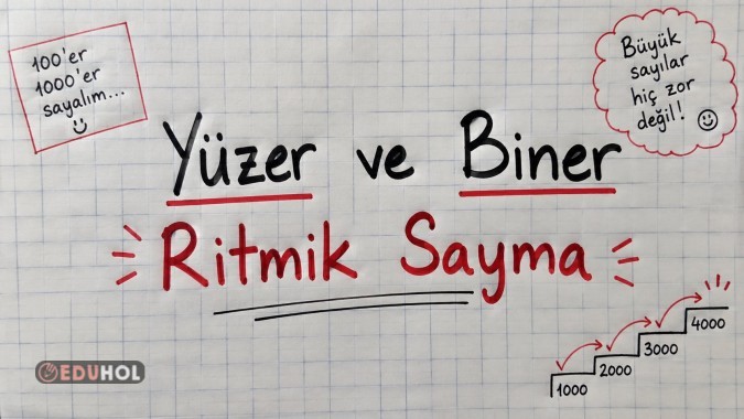 🔢 Yüzer ve Biner Ritmik Sayma ✏️