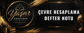 Çevre Hesaplama Defter Notu