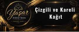 Çizgili ve Kareli Kağıt Şablonu