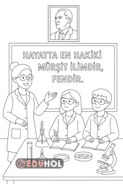 Öğretmenler Günü -Boyama