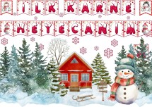 1.SINIF İLK KARNE HEYECANIM HARF VE SÜSLEMELERİ