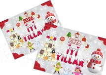 4.Sınıflar 2026 İyi Yıllar Dijital Afiş