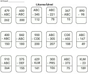 Çıkarma İşlemi- Verilmeyeni Bulma