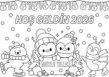 Yeni Yıl Boyama 2026