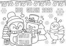 Yeni Yıl Boyama 2026