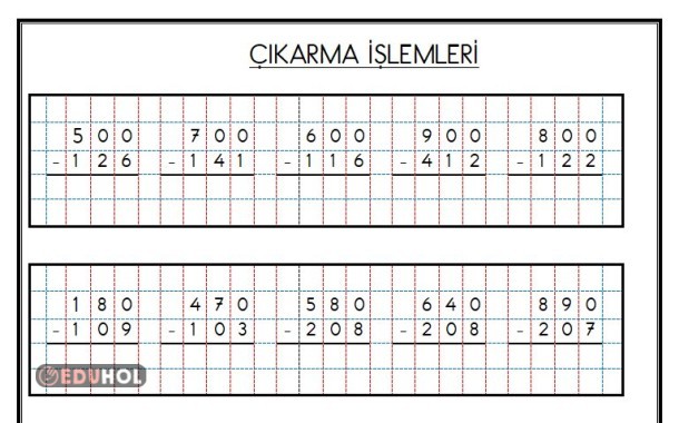 3. SINIF ÇIKARMA İŞLEMLERİ