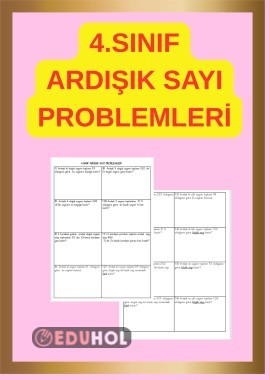ARDIŞIK SAYI PROBLEMLERİ