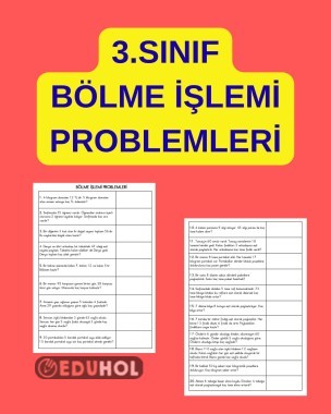 BÖLME İŞLEMLERİ PROBLEMLERİ