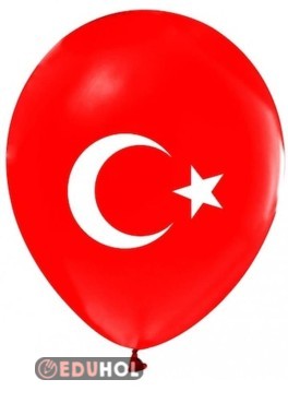 CUMHURİYET BAYRAMI CAM SÜSLEMESİ BAYRAK BALON
