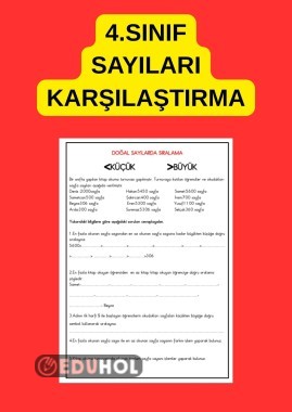 DOĞAL SAYILARI KARŞILAŞTIRMA ETKİNLİĞİ