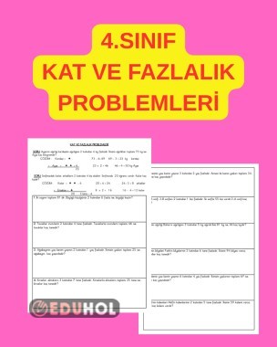 KAT VE FAZLALIK PROBLEMLERİ