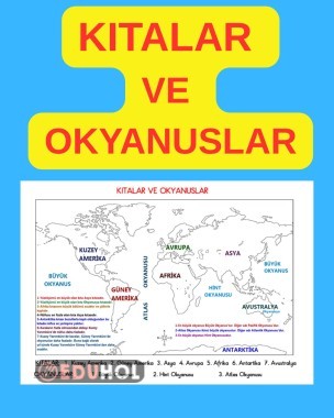 KITALAR VE OKYANUSLAR