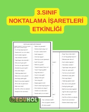 NOKTALAMA İŞARETLERİ ETKİNLİĞİ