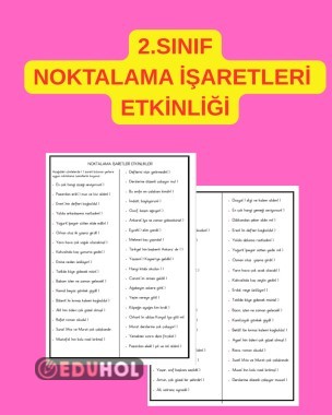 NOKTALAMA İŞARETLERİ ETKİNLİĞİ
