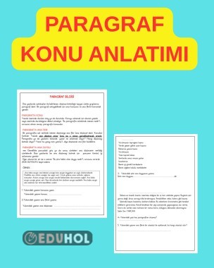 PARAGRAF KONU ANLATIMI