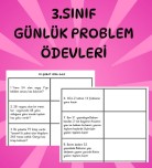 3. SINIF GÜNLÜK PROBLEM ÖDEVİ ( 10 ŞUBAT 2026 SALI)