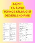 DİLBİLGİSİ KONULARI GENEL TEKRAR TASTİ