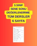 SENE SONU GENEL DEĞERLENDİRME