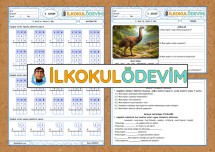 Türkçe Matematik 16. Hafta 3. Gün Ödevi