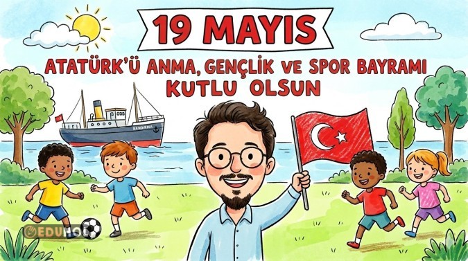 19 MAYIS ATATÜRK'ÜN ANMA GENÇLİK VE SPOR BAYRAMI BOYAMA ETKİNLİĞİ-2