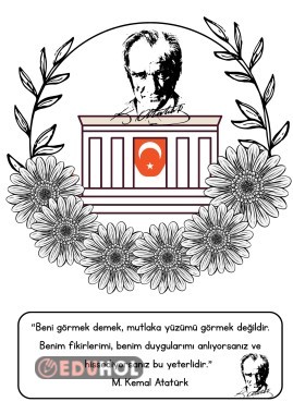 10 KASIM BOYAMA SAYFASI