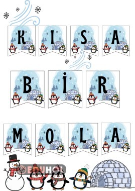 Gelişim Raporuna Uygun pano flamaları