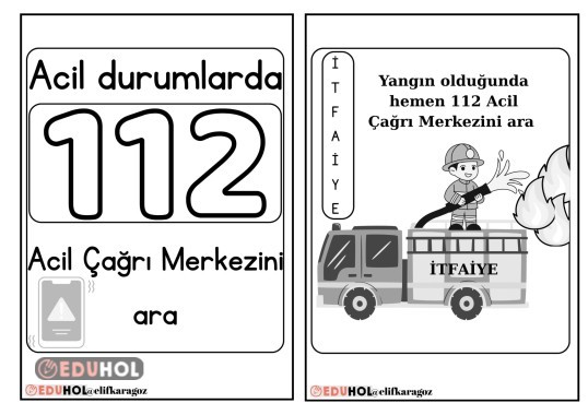 Hayat Bilgisi Acil Çağrı Merkezi etkinlik